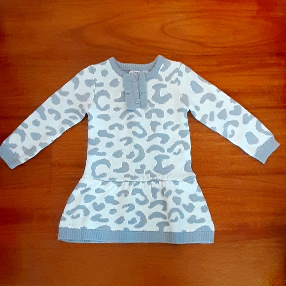 healthtex Other - Leopard Print Sweater Dress